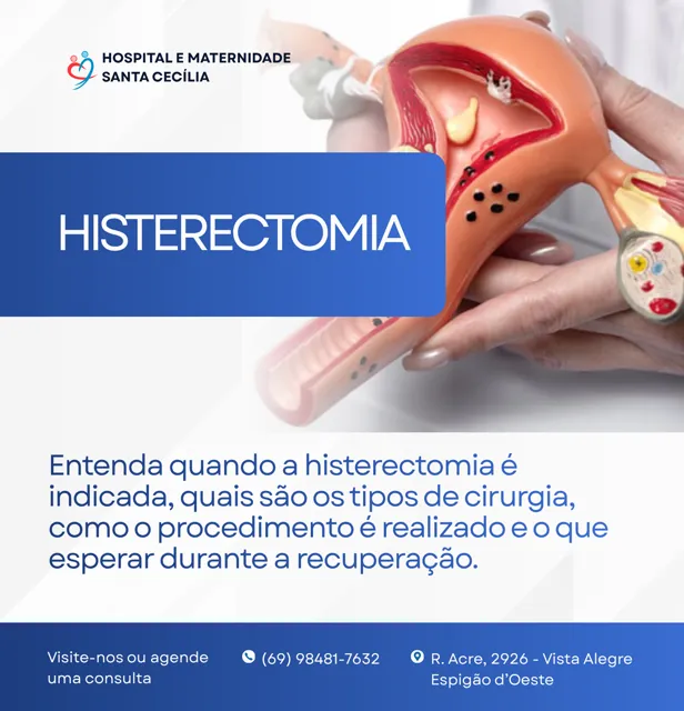 Histerectomia: como a cirurgia de remoção do útero é realizada?